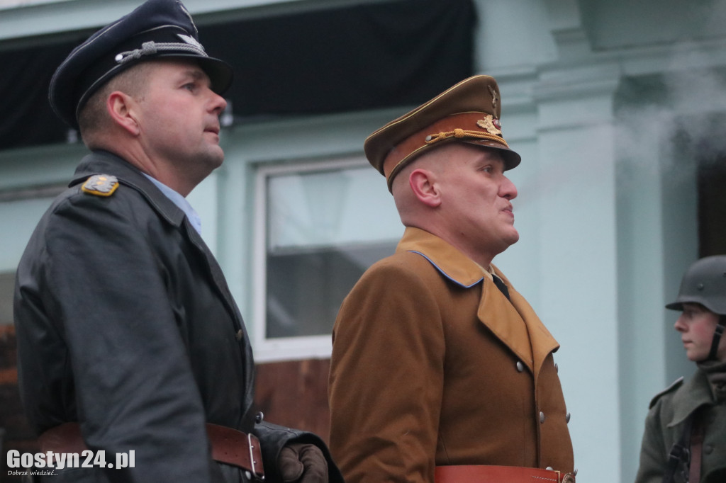 Historyczna inscenizacja na gostyńskim rynku