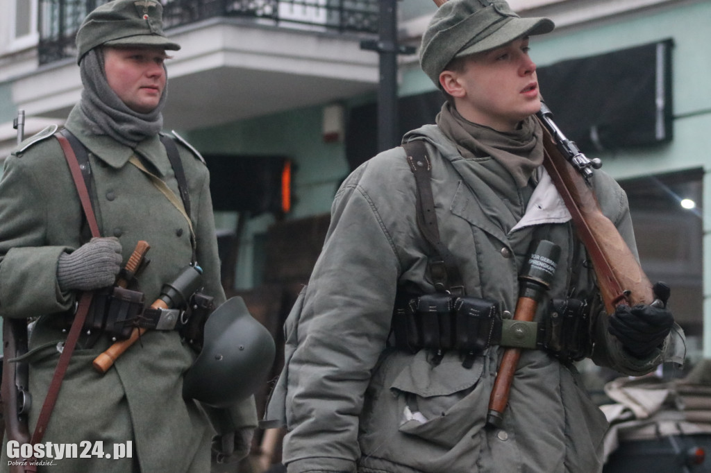 Historyczna inscenizacja na gostyńskim rynku