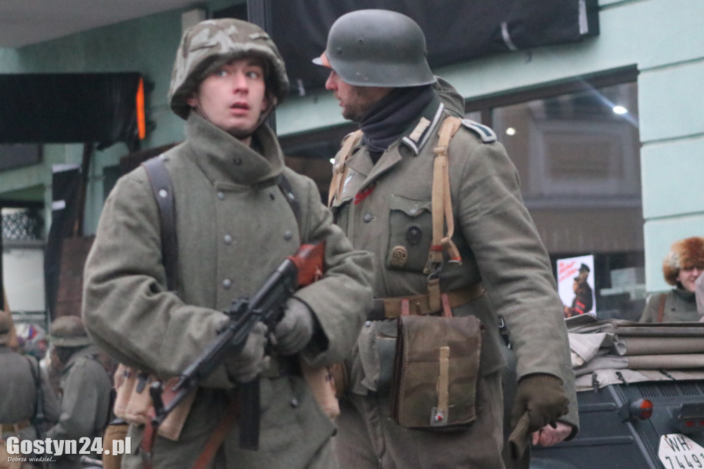 Historyczna inscenizacja na gostyńskim rynku