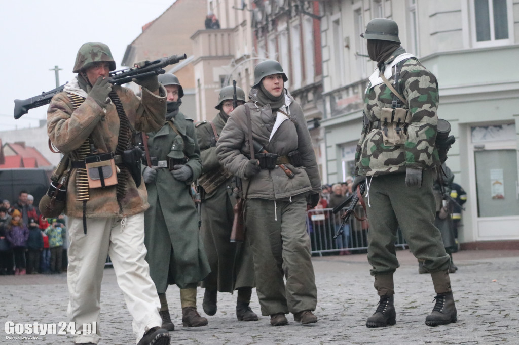 Historyczna inscenizacja na gostyńskim rynku
