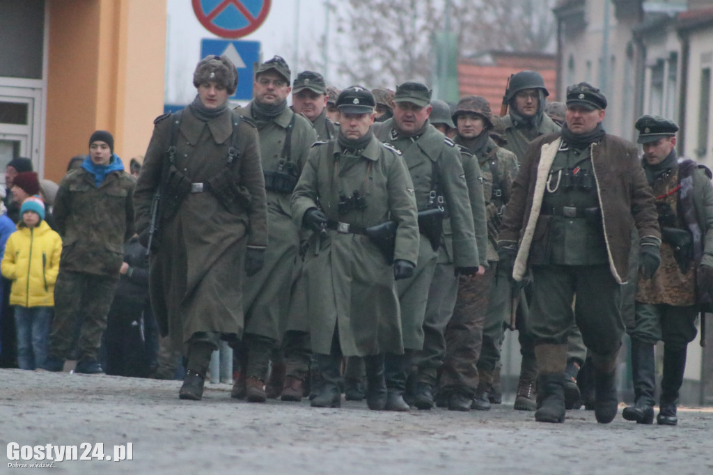 Historyczna inscenizacja na gostyńskim rynku