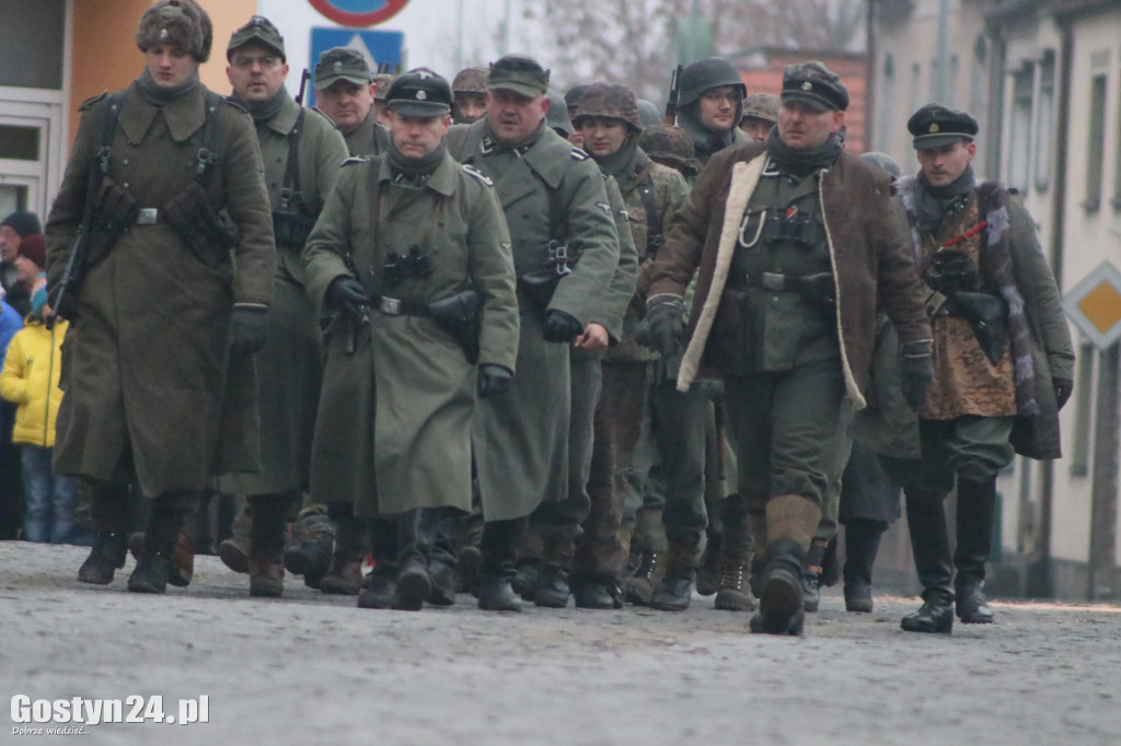 Historyczna inscenizacja na gostyńskim rynku