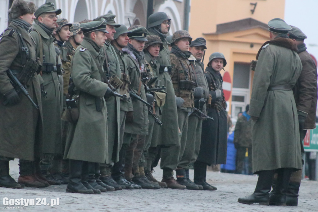 Historyczna inscenizacja na gostyńskim rynku