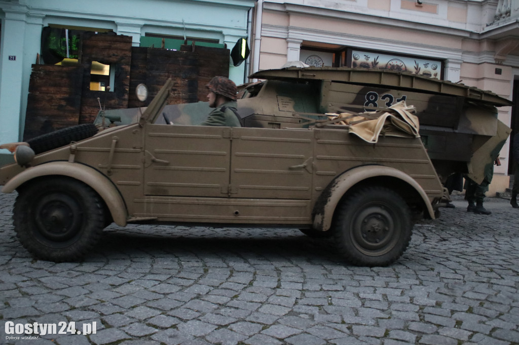 Historyczna inscenizacja na gostyńskim rynku