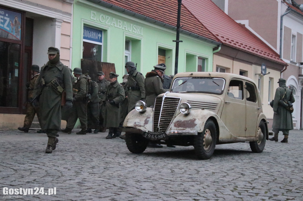 Historyczna inscenizacja na gostyńskim rynku