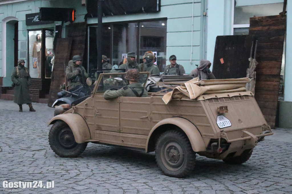 Historyczna inscenizacja na gostyńskim rynku