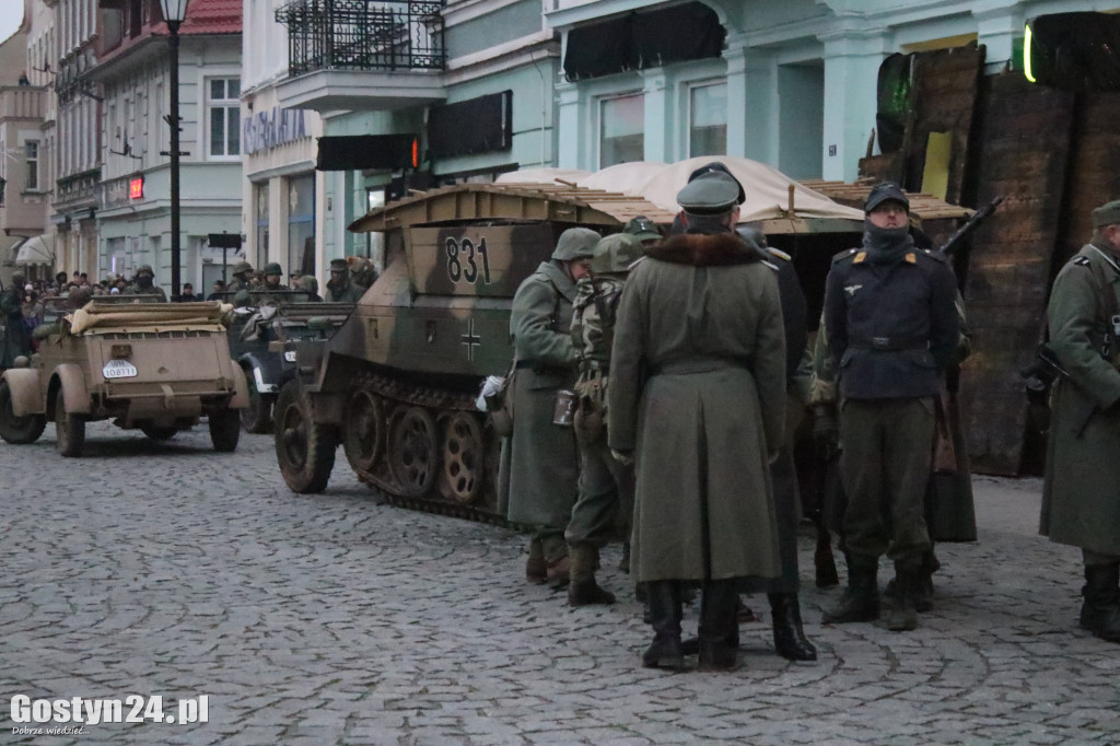 Historyczna inscenizacja na gostyńskim rynku
