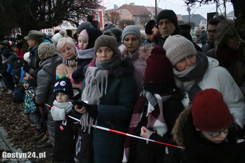 Historyczna inscenizacja na gostyńskim rynku