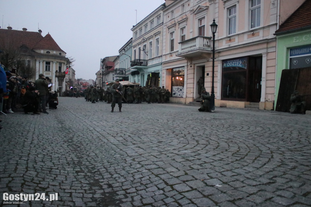 Historyczna inscenizacja na gostyńskim rynku