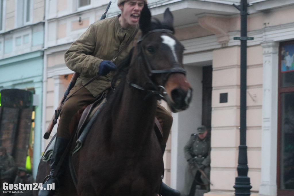 Historyczna inscenizacja na gostyńskim rynku