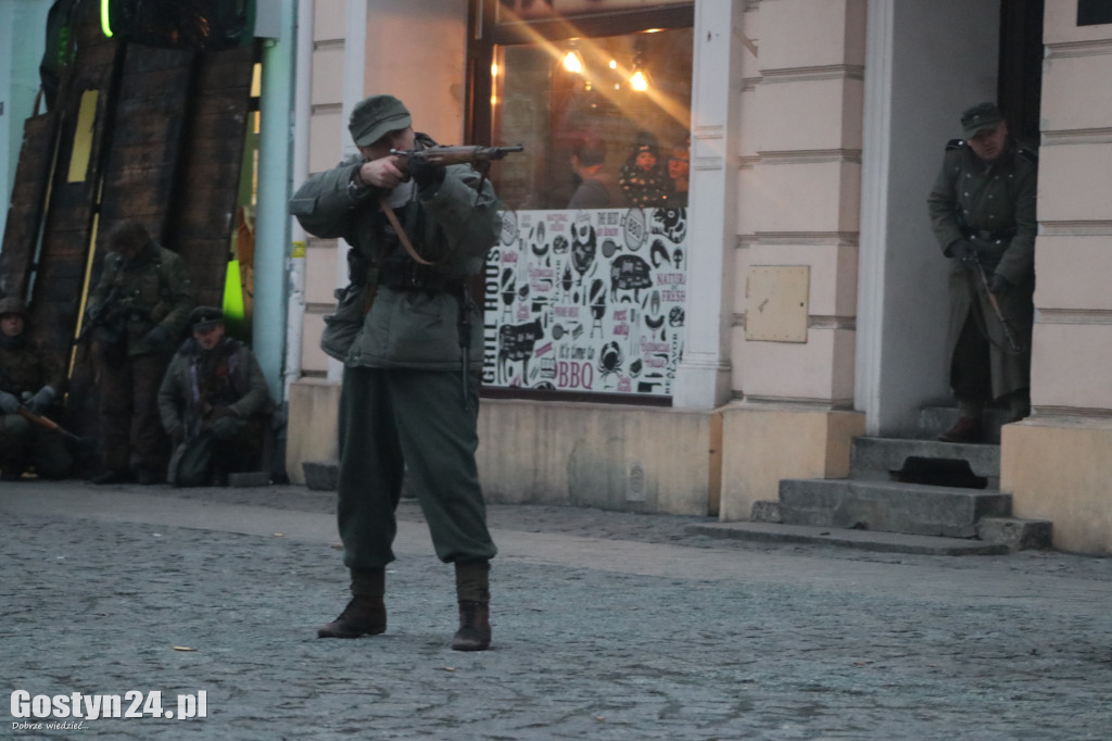 Historyczna inscenizacja na gostyńskim rynku