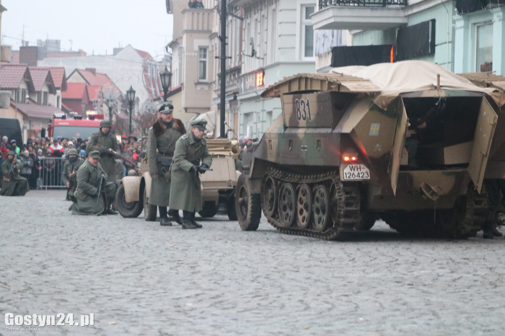 Historyczna inscenizacja na gostyńskim rynku