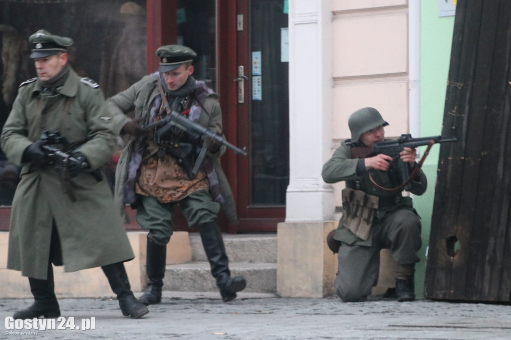 Historyczna inscenizacja na gostyńskim rynku