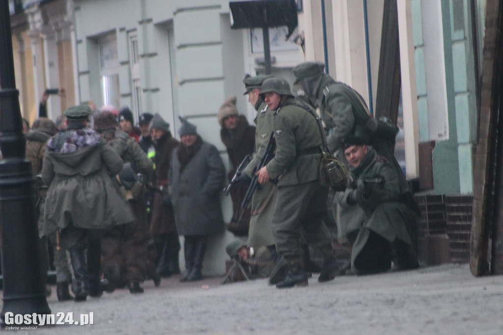 Historyczna inscenizacja na gostyńskim rynku