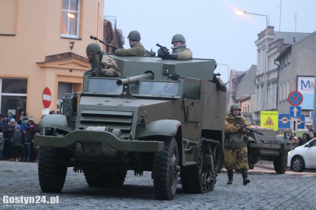 Historyczna inscenizacja na gostyńskim rynku