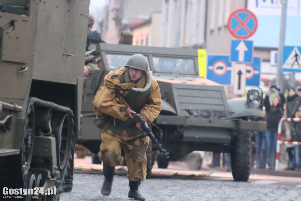 Historyczna inscenizacja na gostyńskim rynku