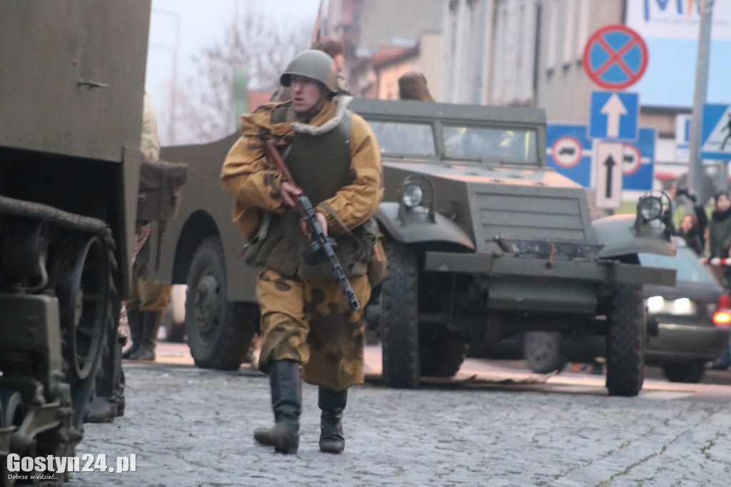 Historyczna inscenizacja na gostyńskim rynku