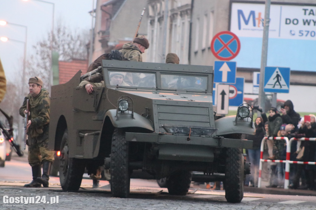 Historyczna inscenizacja na gostyńskim rynku