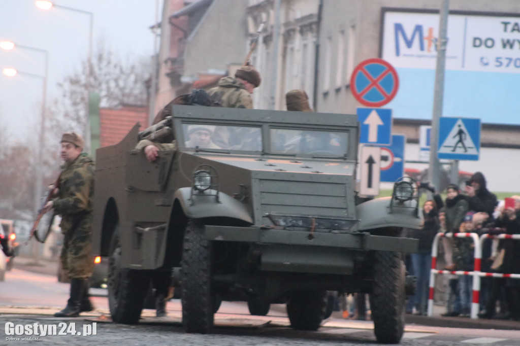 Historyczna inscenizacja na gostyńskim rynku
