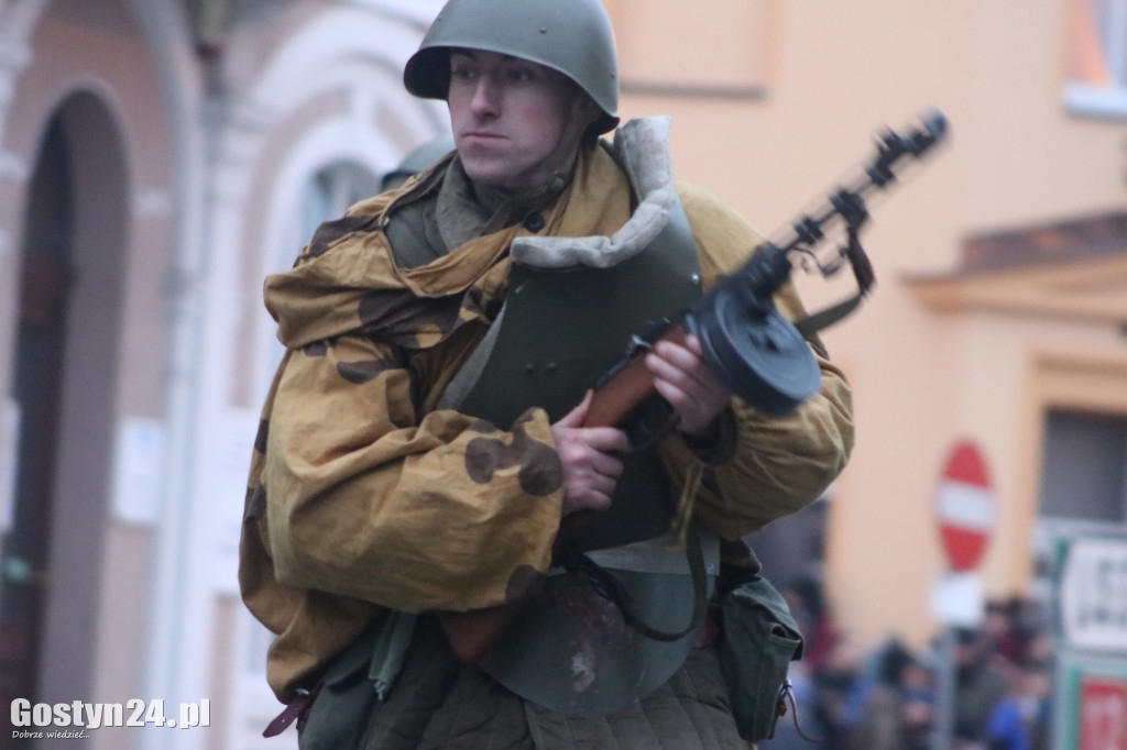 Historyczna inscenizacja na gostyńskim rynku