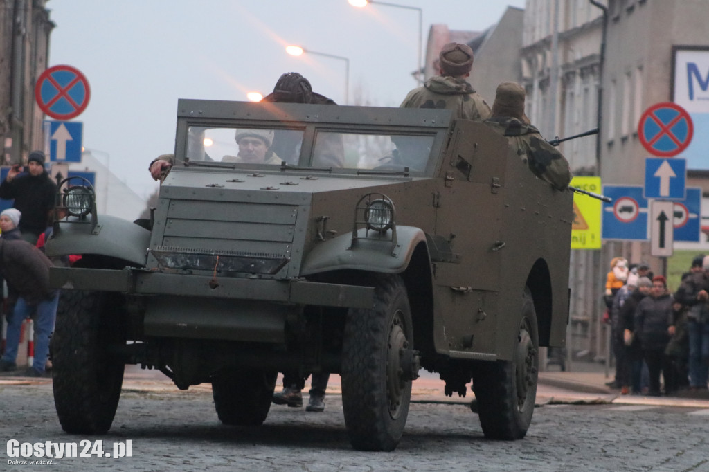 Historyczna inscenizacja na gostyńskim rynku