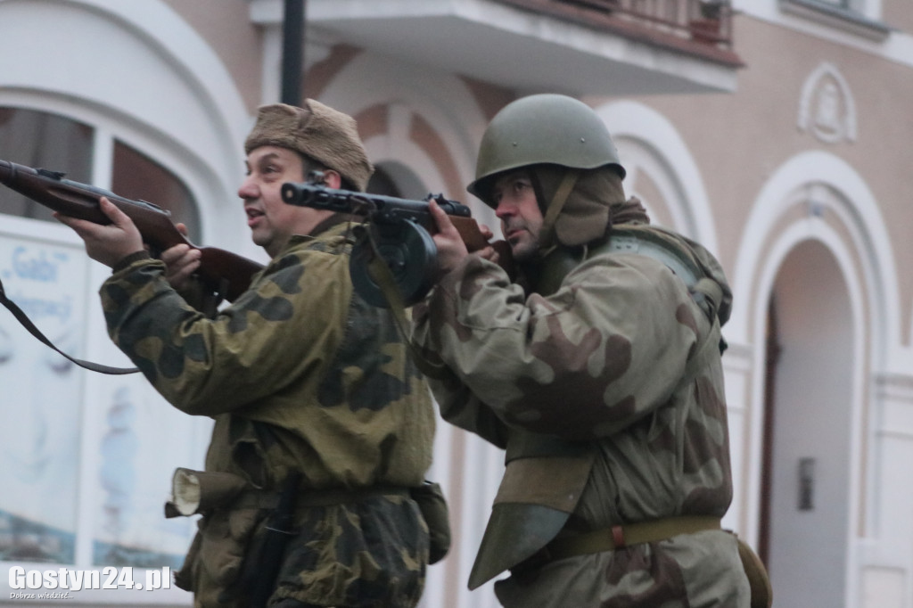 Historyczna inscenizacja na gostyńskim rynku