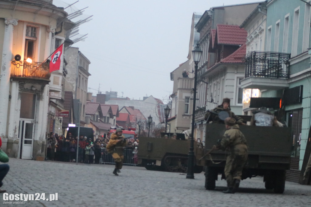 Historyczna inscenizacja na gostyńskim rynku