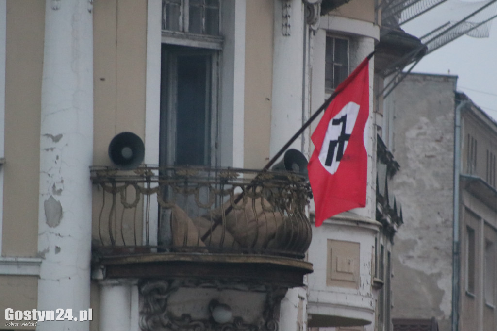 Historyczna inscenizacja na gostyńskim rynku