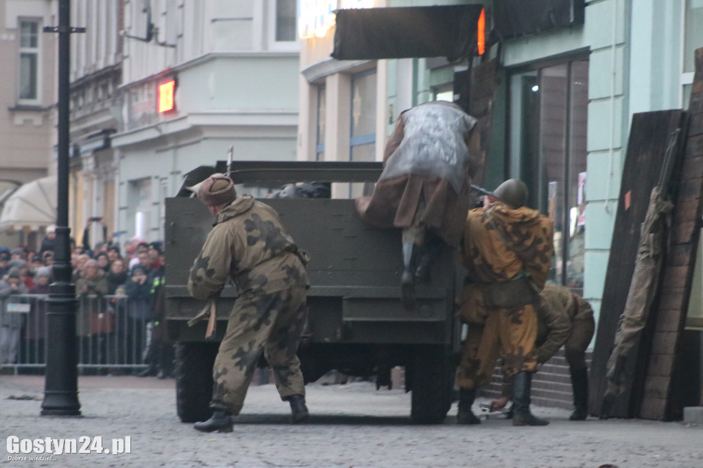 Historyczna inscenizacja na gostyńskim rynku