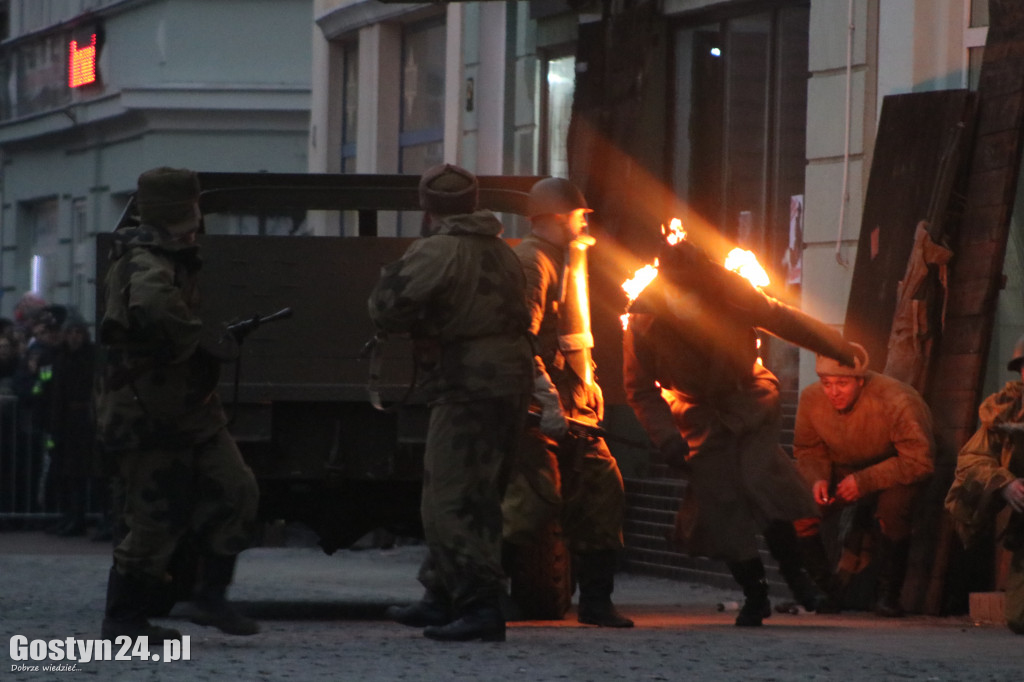 Historyczna inscenizacja na gostyńskim rynku