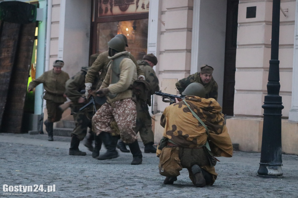 Historyczna inscenizacja na gostyńskim rynku