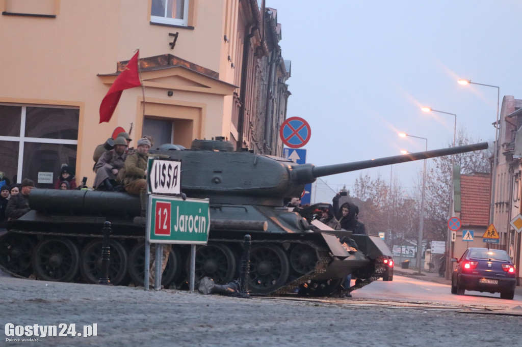 Historyczna inscenizacja na gostyńskim rynku