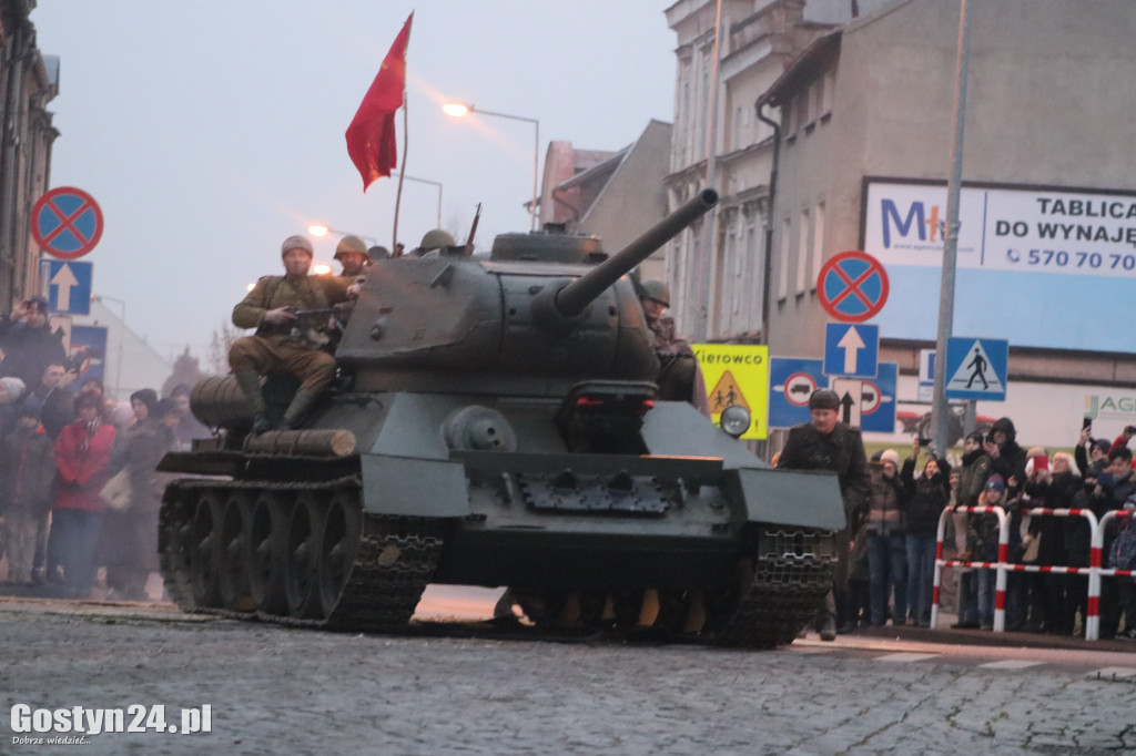 Historyczna inscenizacja na gostyńskim rynku
