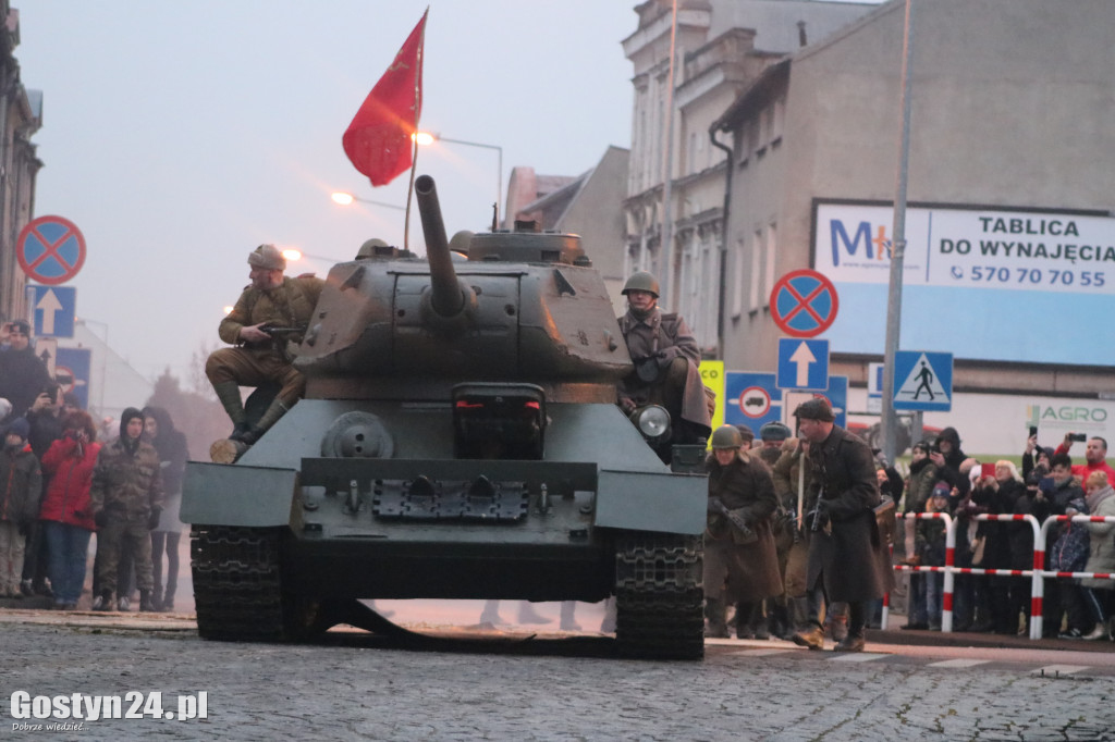 Historyczna inscenizacja na gostyńskim rynku