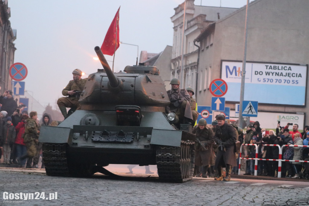Historyczna inscenizacja na gostyńskim rynku