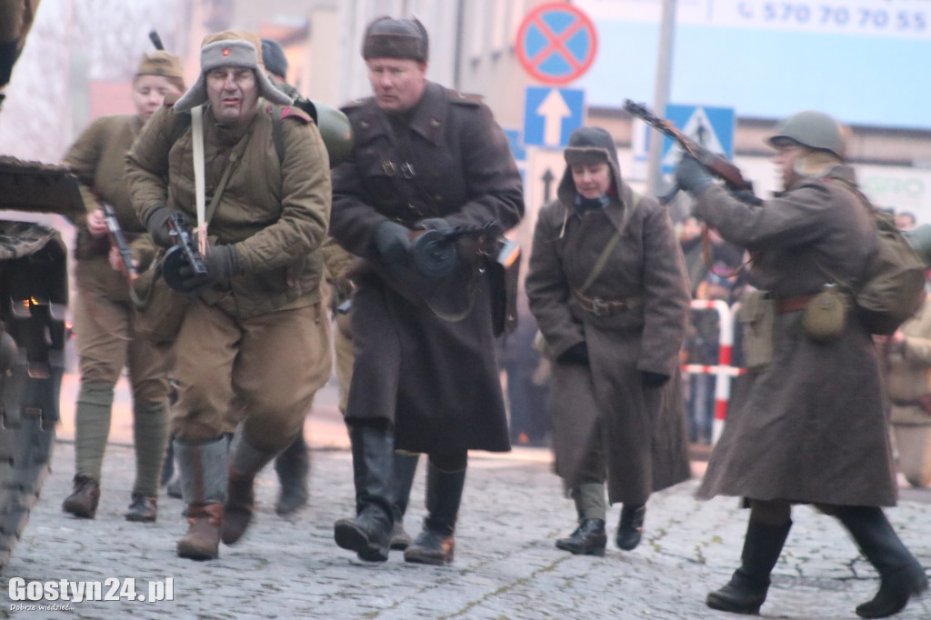 Historyczna inscenizacja na gostyńskim rynku