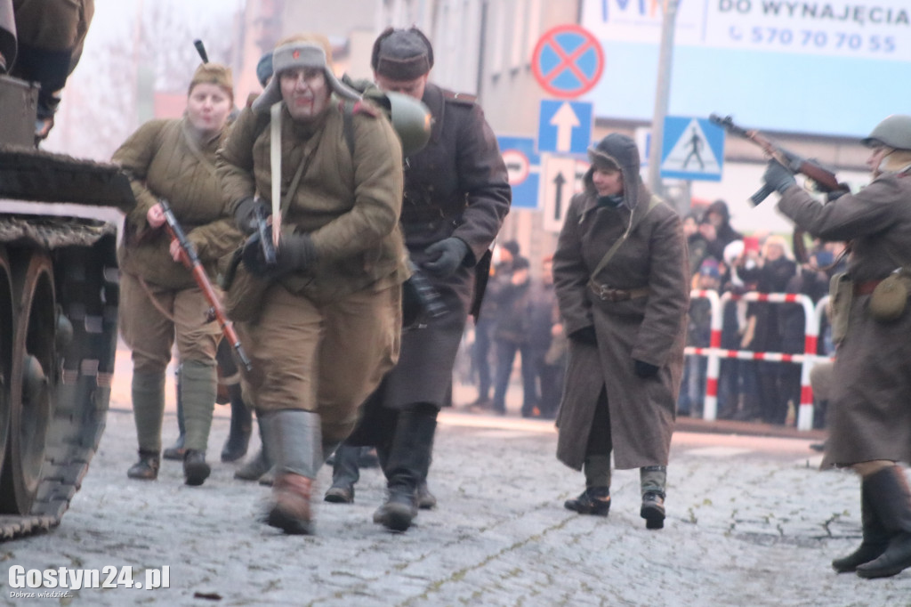 Historyczna inscenizacja na gostyńskim rynku