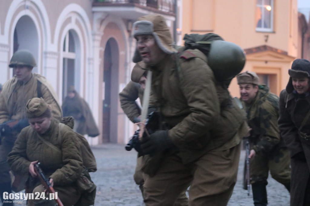 Historyczna inscenizacja na gostyńskim rynku