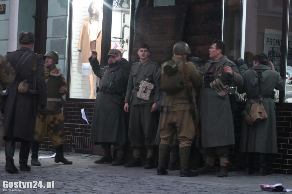 Historyczna inscenizacja na gostyńskim rynku