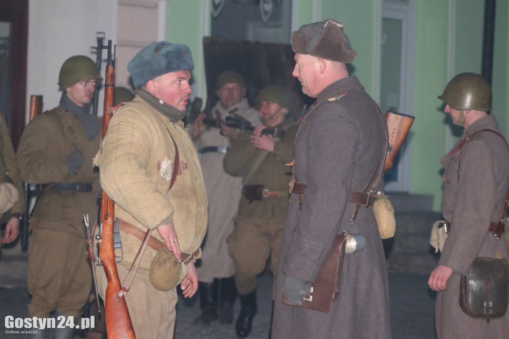 Historyczna inscenizacja na gostyńskim rynku