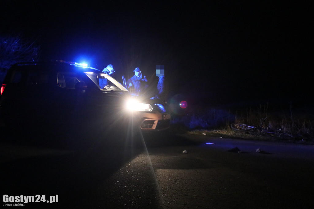 Zderzenie rowerzystów na trasie Bodzewo-Domachowo