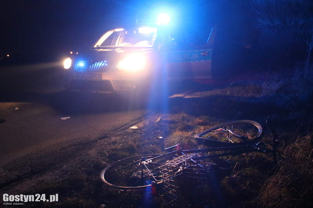 Zderzenie rowerzystów na trasie Bodzewo-Domachowo