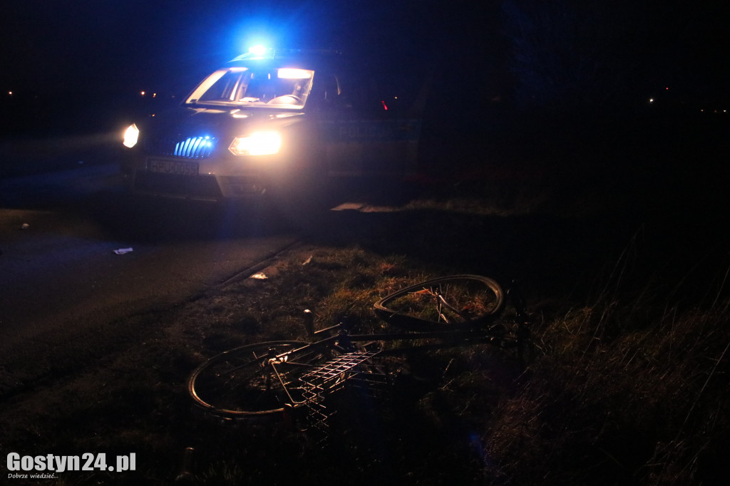 Zderzenie rowerzystów na trasie Bodzewo-Domachowo