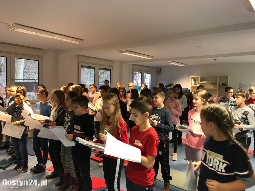Uczniowie SP5 w w niemieckim Nordhausen w Turyngii
