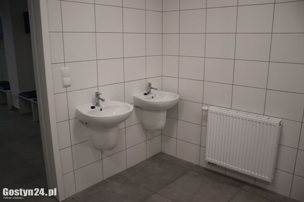 Nowe szatnie i sala konferencja na stadionie