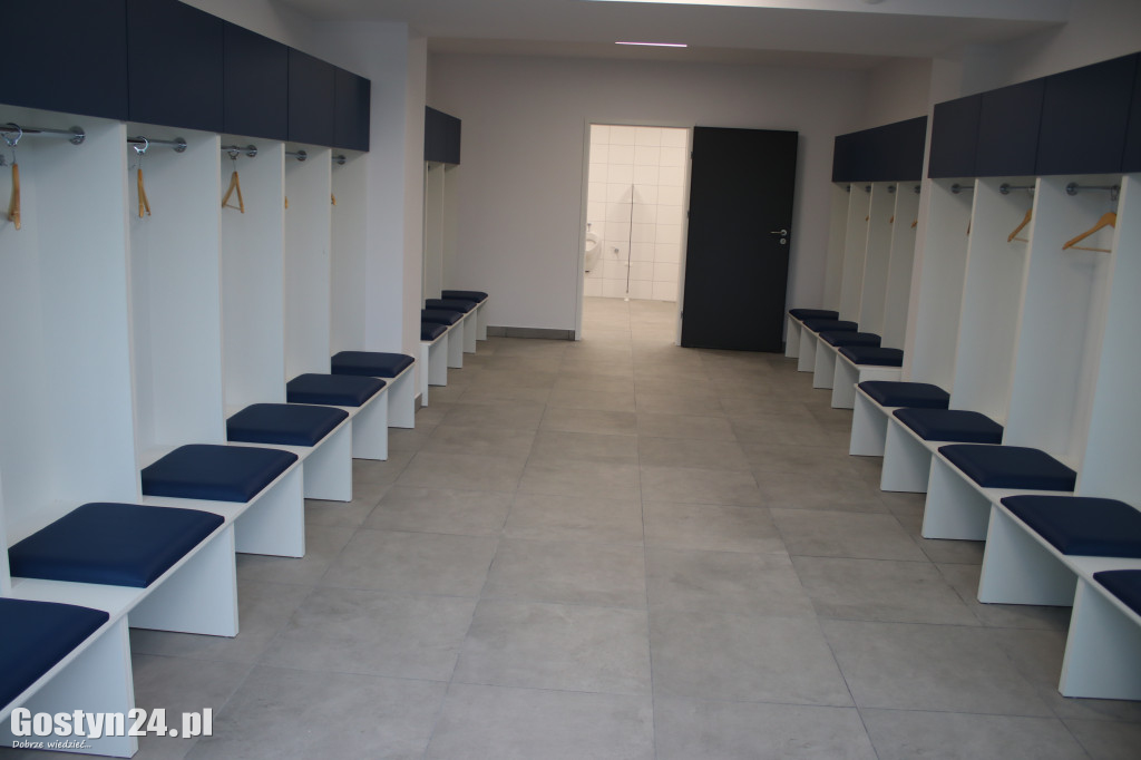 Nowe szatnie i sala konferencja na stadionie