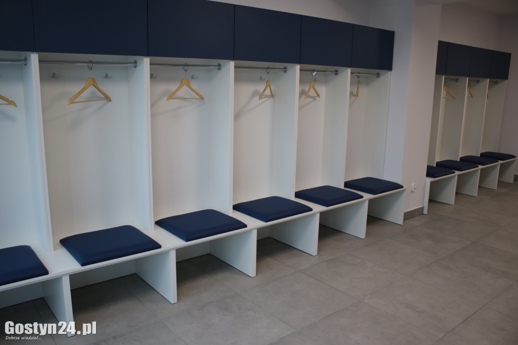 Nowe szatnie i sala konferencja na stadionie
