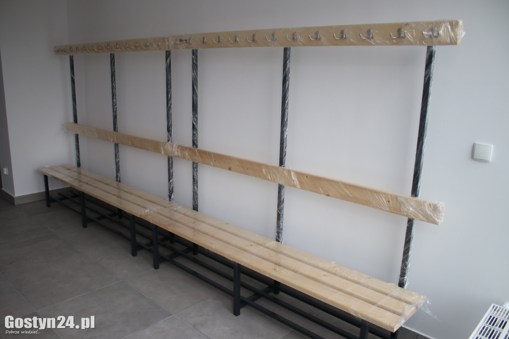 Nowe szatnie i sala konferencja na stadionie