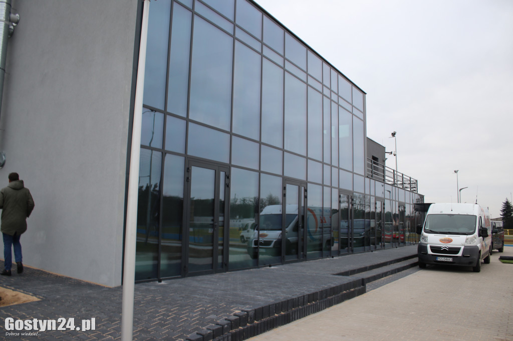 Nowe szatnie i sala konferencja na stadionie