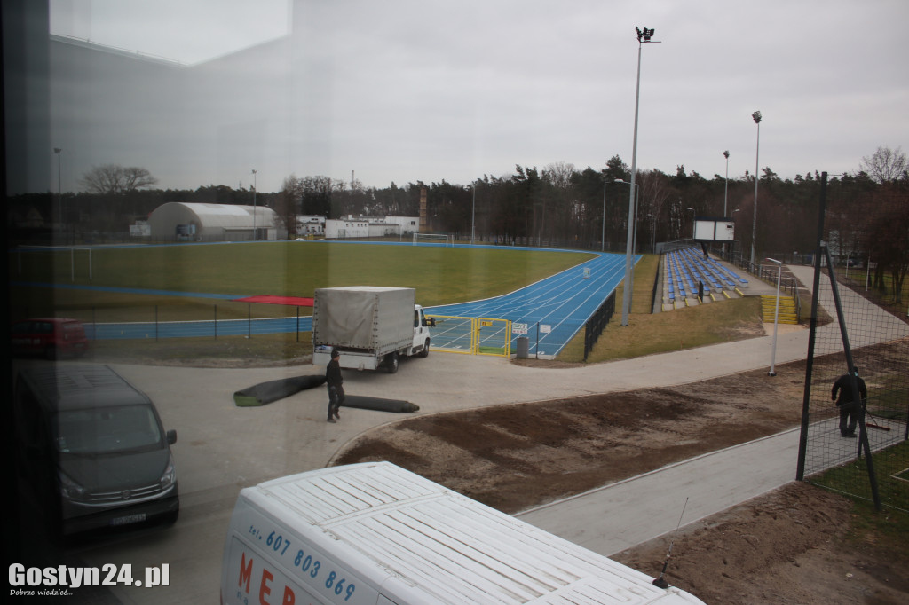 Nowe szatnie i sala konferencja na stadionie